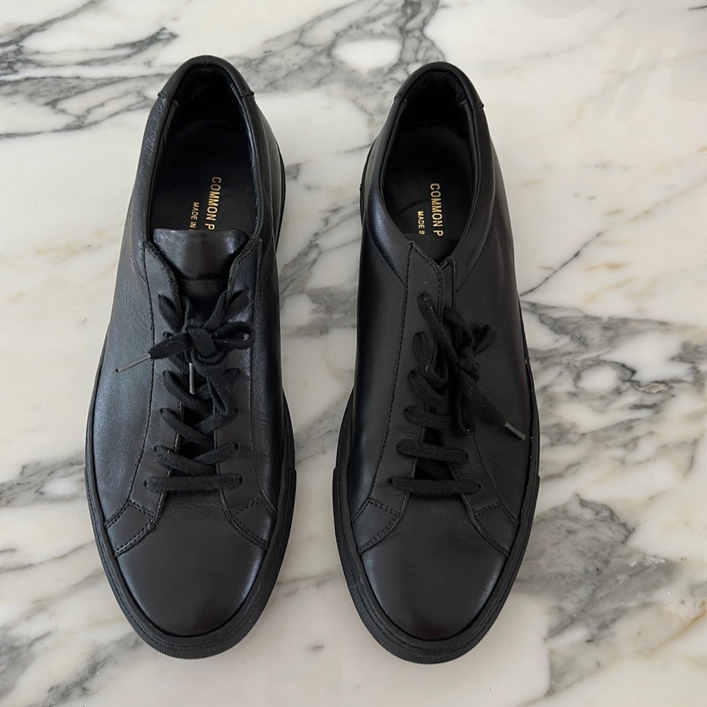 Common Projects Men’s Black Sneakers